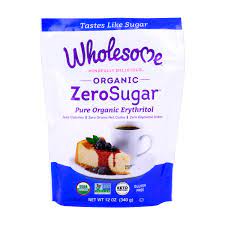WHOLESOME Organic Zero Sugar - Erythritol, 340g