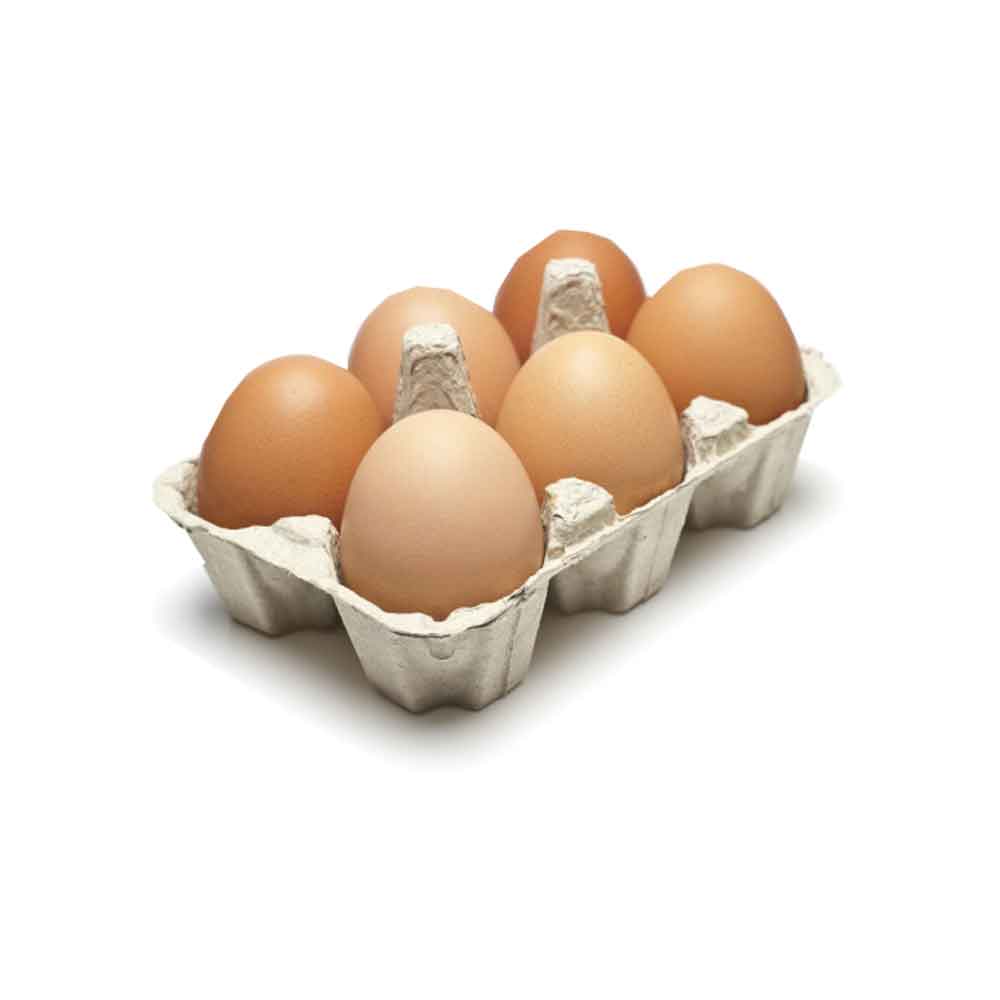 RIPE Organic Local Free-Range Eggs Tray - Pack Of 6
