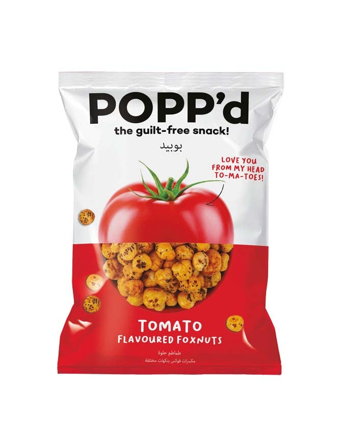 POPP'D Tomato Roasted Foxnuts, 35g