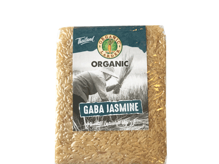 ORGANIC LARDER Gaba Jasmine Rice, 1Kg - Organic, Vegan, Natural