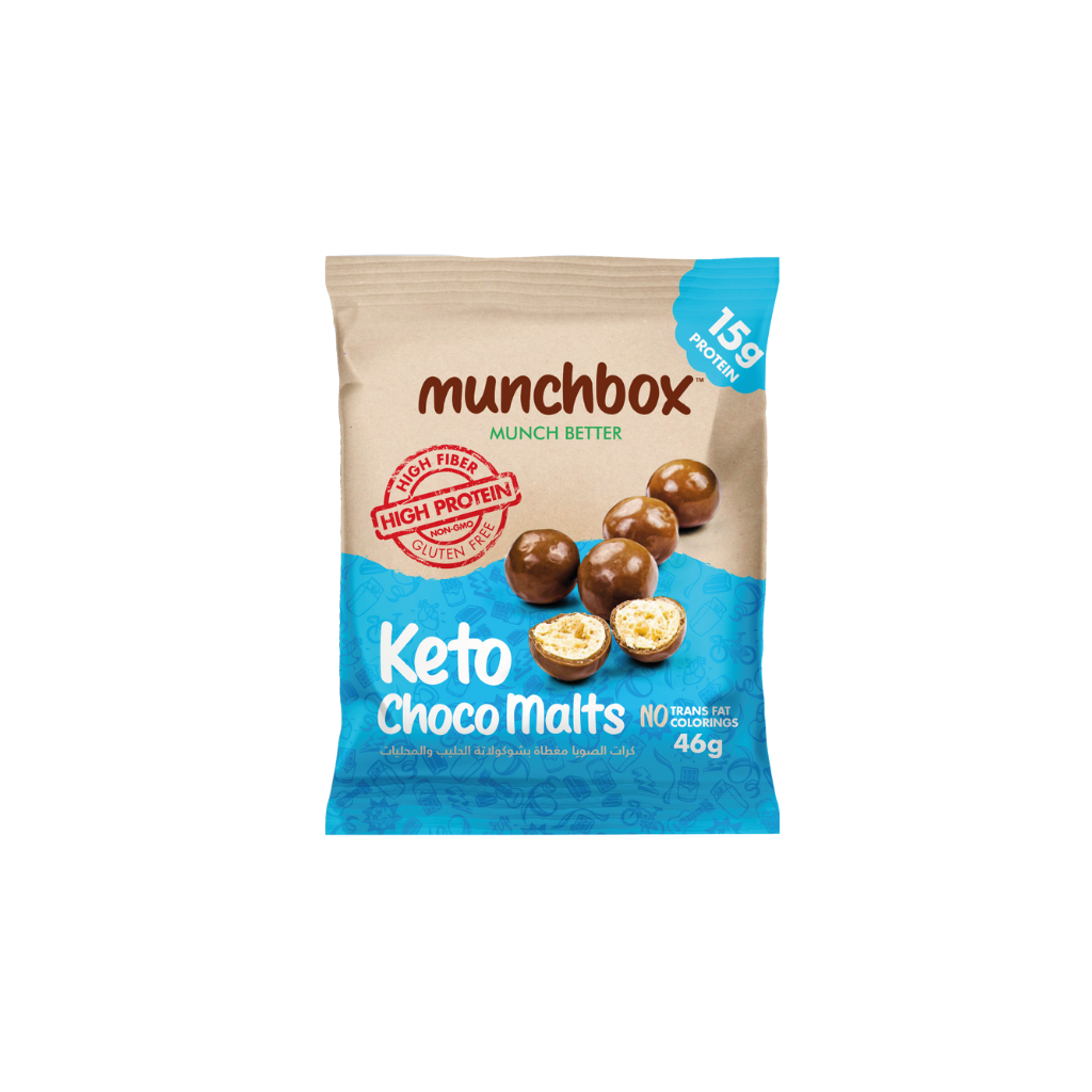 MUNCH BOX Keto Choco Malts,46g