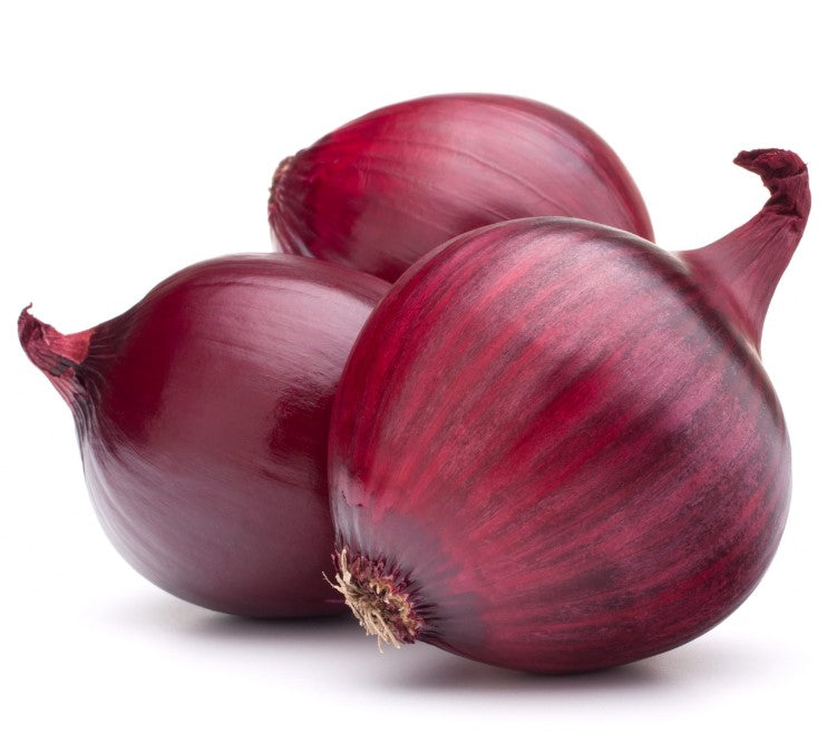 FRESH Red Onions, 5Kg (30 to 35 Pcs)