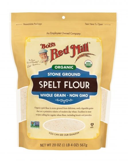 BOB'S RED MILL Organic Whole Grain Spelt Flour, 567g
