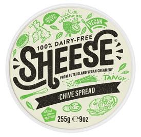 SHEESE Vegan Creamy Cheese Chives, 255g