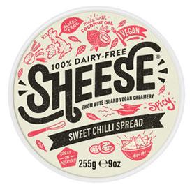 SHEESE Vegan Creamy Cheese Sweet Chilli, 255gm