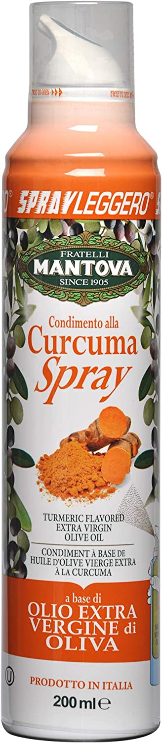 MANTOVA Turmeric with Extra Virgin Olive Oil Curcuma Spray, 200ml