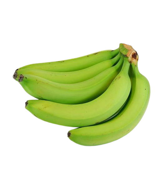 FRESH Unripe Bananas, 1 kg (4-5pc)